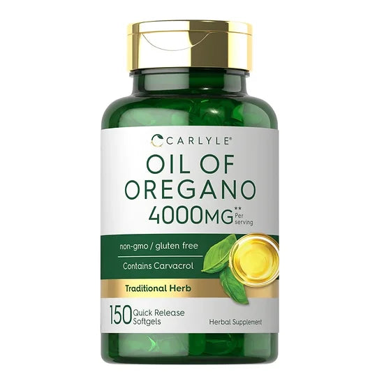 Aceite de Orégano Carlyle 4.000mg (150 softgels)
