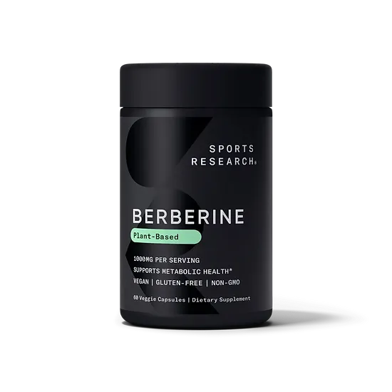 Berberina Sports Research 1.000mg (60 cápsulas)