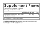 Berberina Sports Research 1.000mg (60 cápsulas)