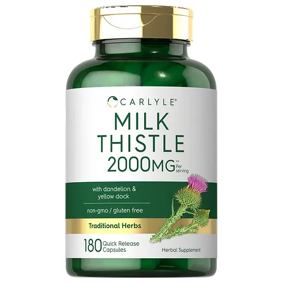 Milk Thistle Carlyle 2.000mg (180 cápsulas)