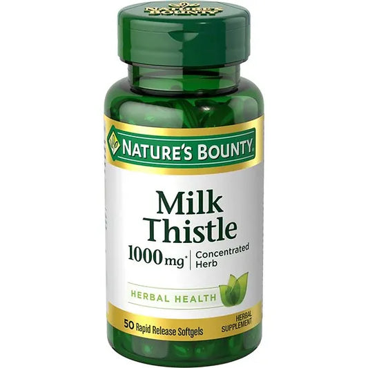 Milk Thistle 1.000mg Nature's Bounty (50 softgels)