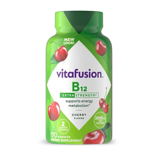 Vitamina B12 Vitafusion 3.000mcg (170 gomitas)