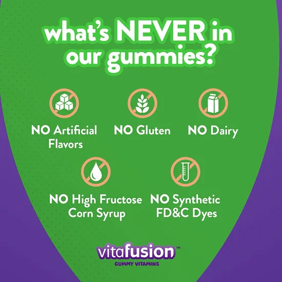 Vitamina B12 Vitafusion 3.000mcg (170 gomitas)