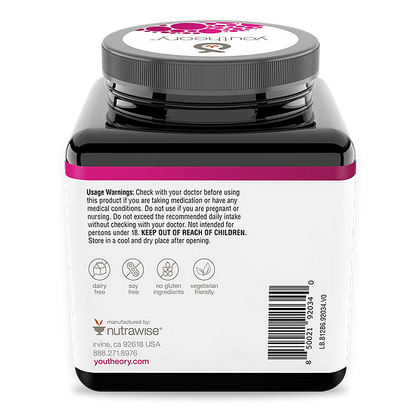 Vitamina B12B6 Youtheory (60 cápsulas)