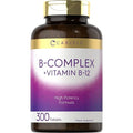 Complejo B + Vitamina B12 Carlyle (300 tabletas)