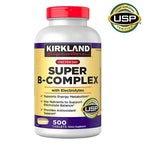 Súper Complejo B Kirkland (500 tabletas)