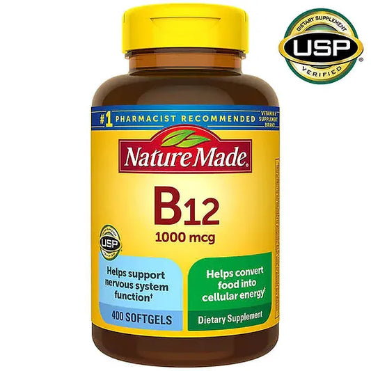 Vitamina B12 Nature Made 1.000mcg (400 softgels)