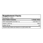 Vitamina C Masticable Kirkland 500mg (500 tabletas masticables)