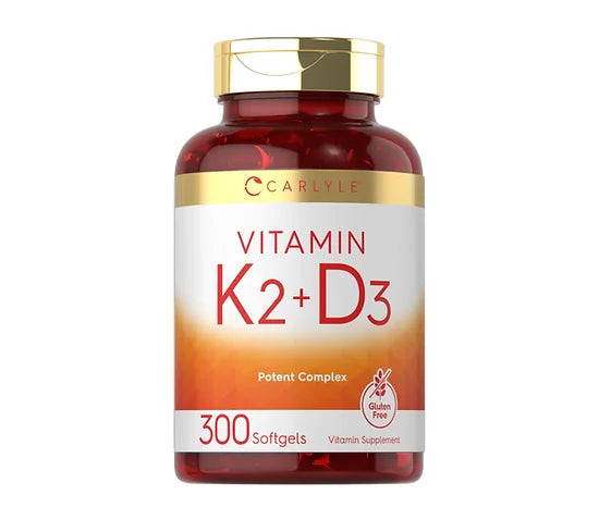 Vitamina K2 + D3 Carlyle (300 softgels)