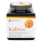 Vitamina K2D3 Youtheory (60 cápsulas)