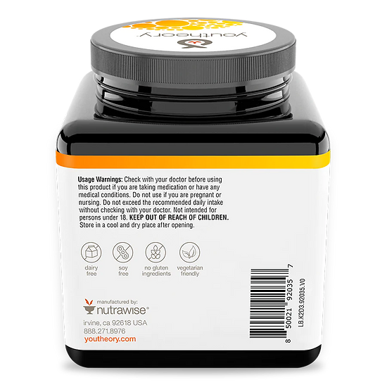 Vitamina K2D3 Youtheory (60 cápsulas)