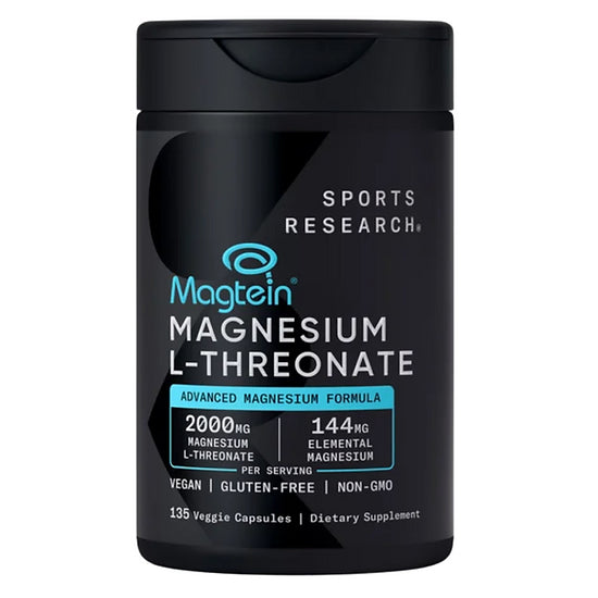 L-Treonato de Magnesio Magtein Sports Research 2.000mg (135 cápsulas)