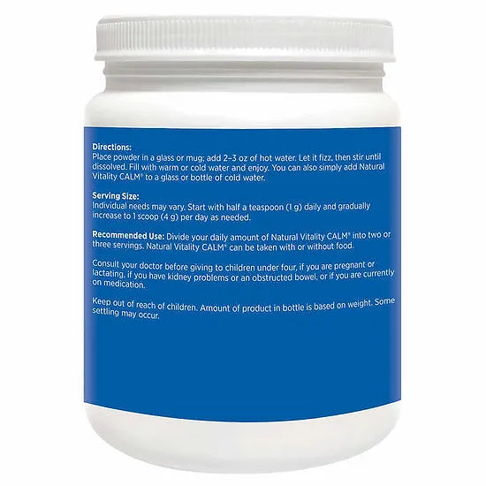 Citrato de Magnesio en Polvo CALM 325mg (567 gramos)