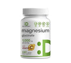 Glicinato de Magnesio + Vitamina C Deal Supplement 1.000mg (240 cápsulas)