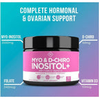 Myo and D-Chiro Inositol + Ácido Folico y Vitamina D Optify (30 servicios)
