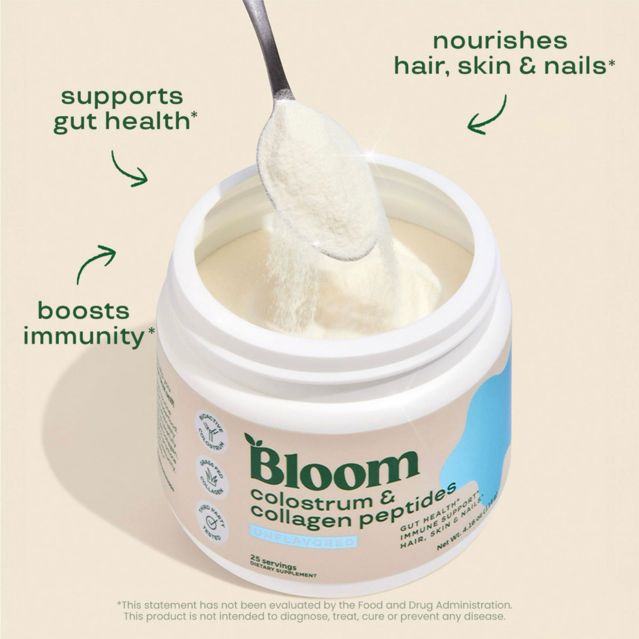 Calostro & Colágeno Péptidos Bloom (48 servicios)