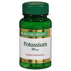 Potasio Nature’s Bounty 99mg (100 capletas)