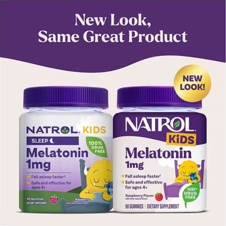 Melatonina Kids NATROL 1mg (90 gomitas)